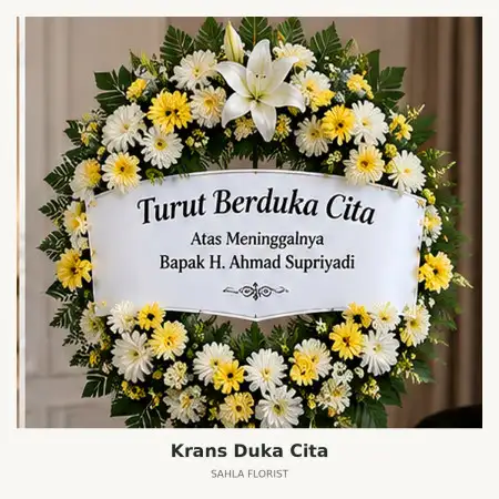 Krans Bunga Duka Maluku Tenggara